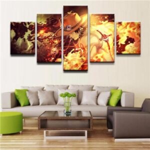 one piece ace canvas