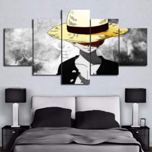 luffy 5 piece canvas