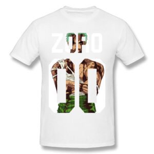 one piece zoro nothing happened t shirt