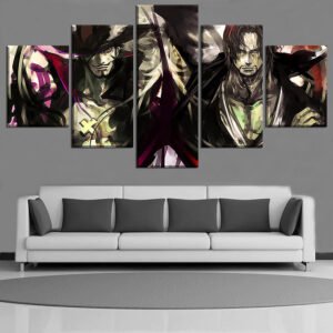 one piece anime canvas art