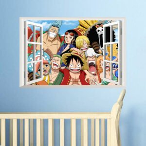 anime one piece wall sticker