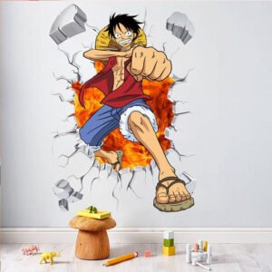 luffy wall sticker