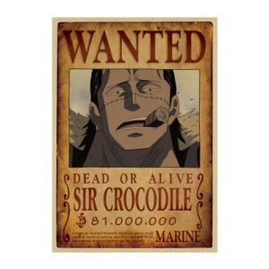 crocodile wanted poster