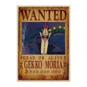 gecko moria wanted poster