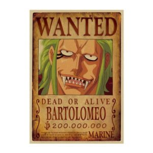 bartolomeo wanted poster