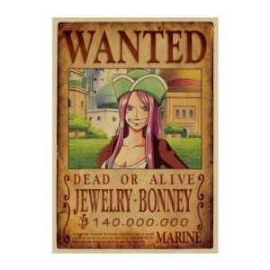 jewelry bonney wanted poster